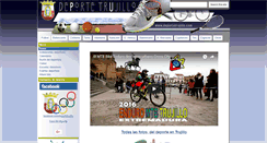 Desktop Screenshot of deportetrujillo.com