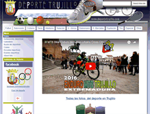 Tablet Screenshot of deportetrujillo.com